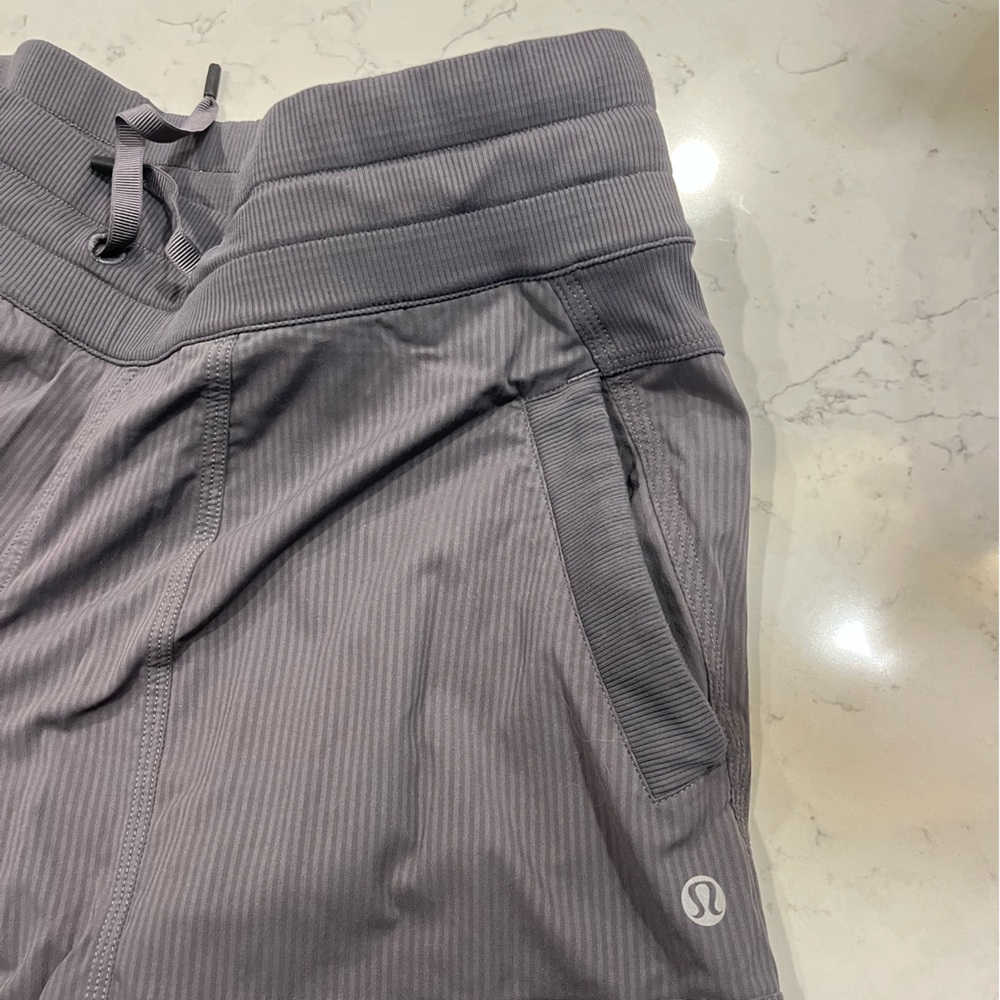 Lululemon Dance Studio Crop Gray - Size 10